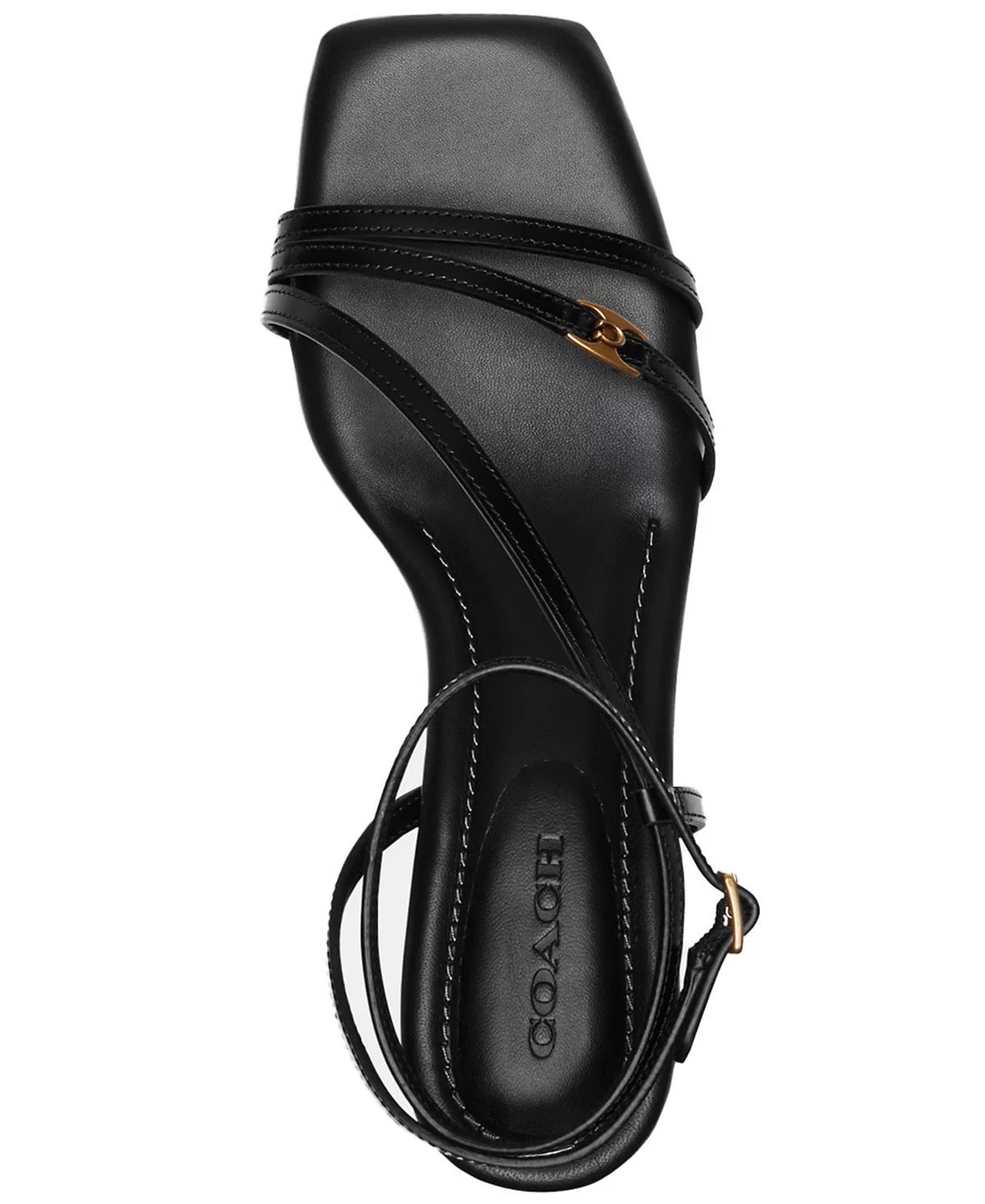 [INCOMING ETA 30 DAYS] COACH CAIT SANDAL IN BLACK (CS070)