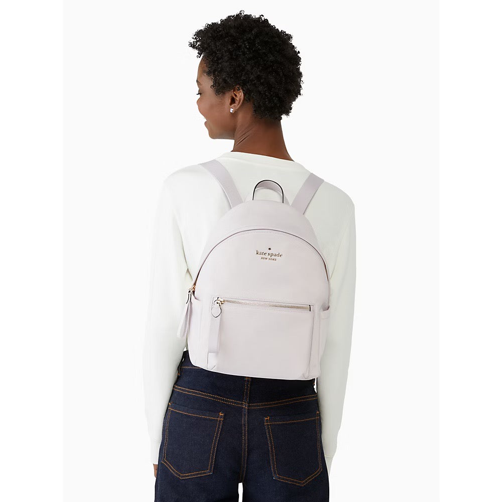 Kate Spade Chelsea Nylon Medium Backpack in Lilac Moonlight (WKR00556)