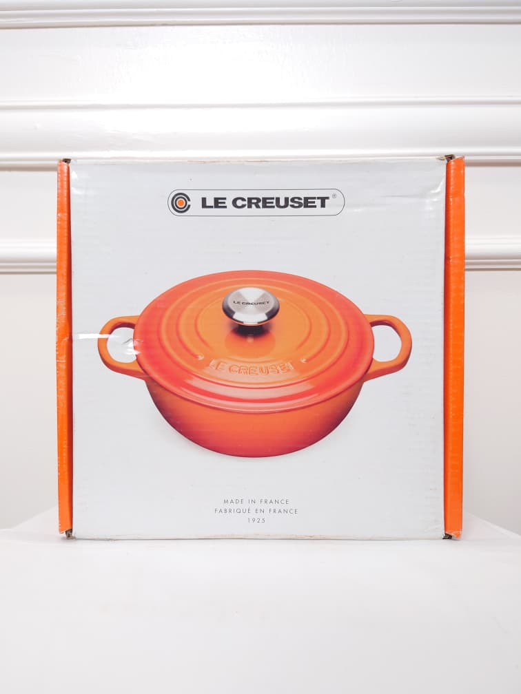 [READY STOCK MY] Le Creuset signature sauteuse oven 4.5 qt Lapis