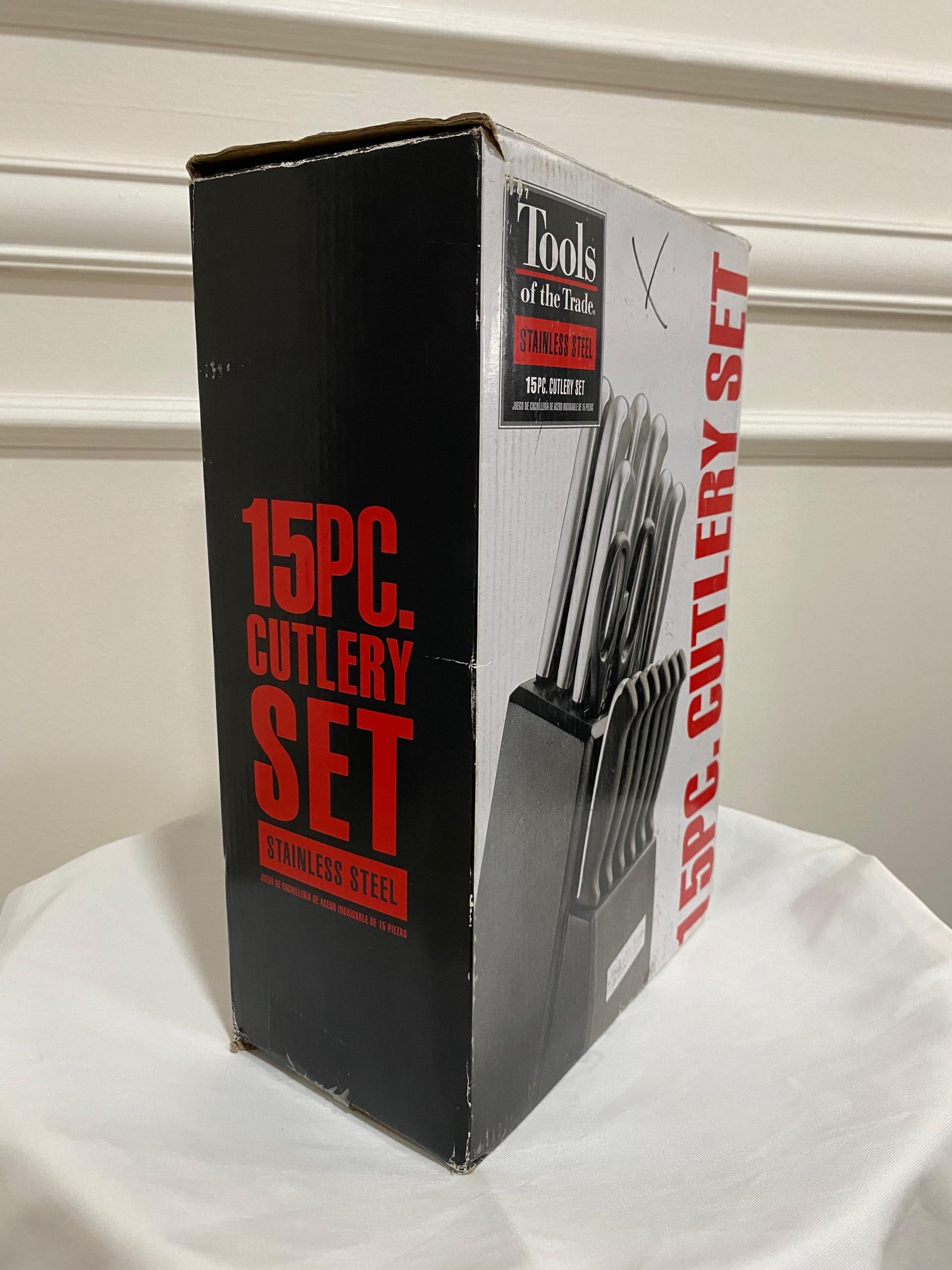 [READY STOCK MY] Tools of the Trade 15-piece cutlery set