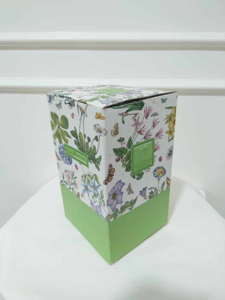 [READY STOCK MY] PORTMEIRION BOTANIC GARDEN CRYSTAL GLASS PITCHER 660z