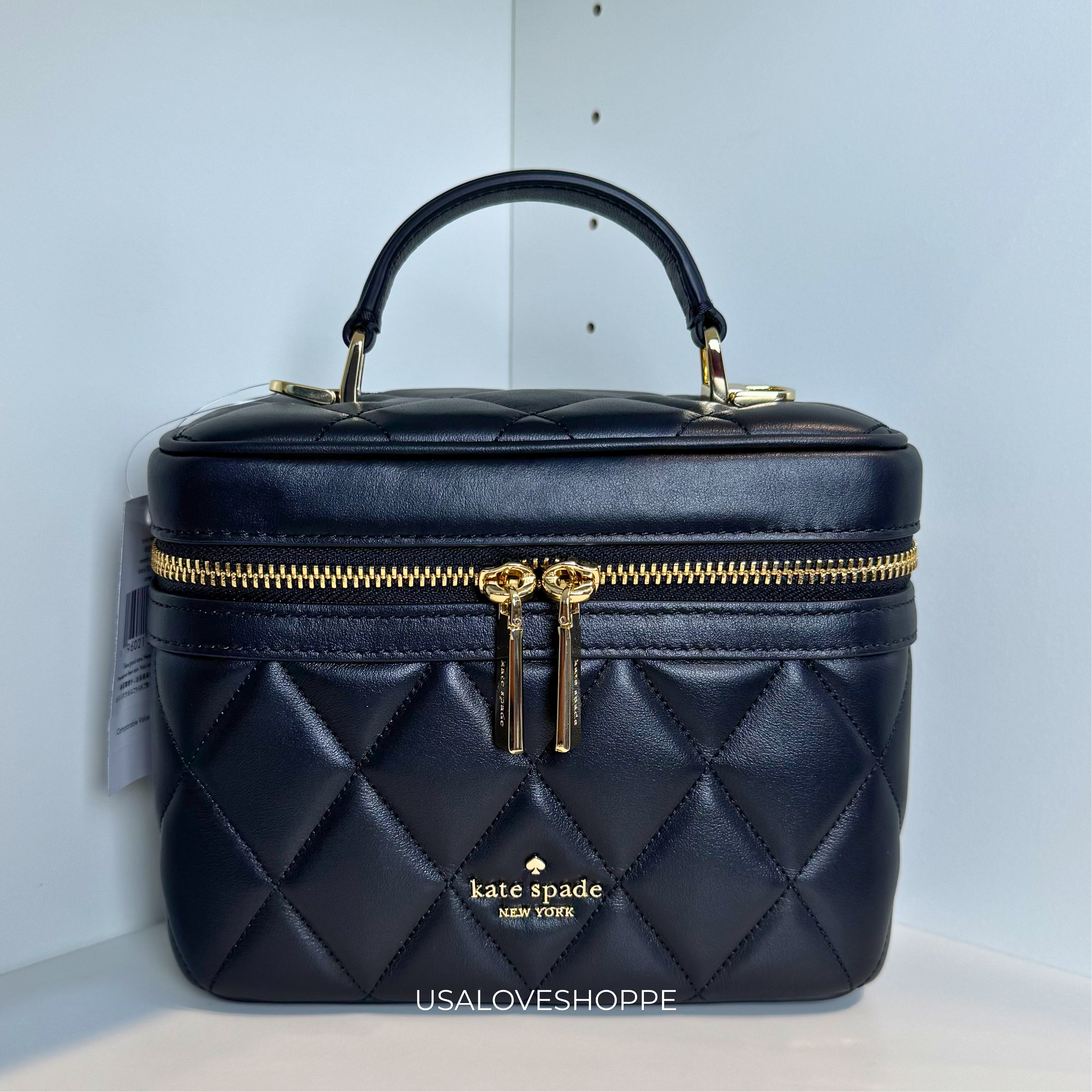 [WEB EXCLUSIVE][READY STOCK MY] Kate Spade Carey Trunk Crossbody in Black (KK581)