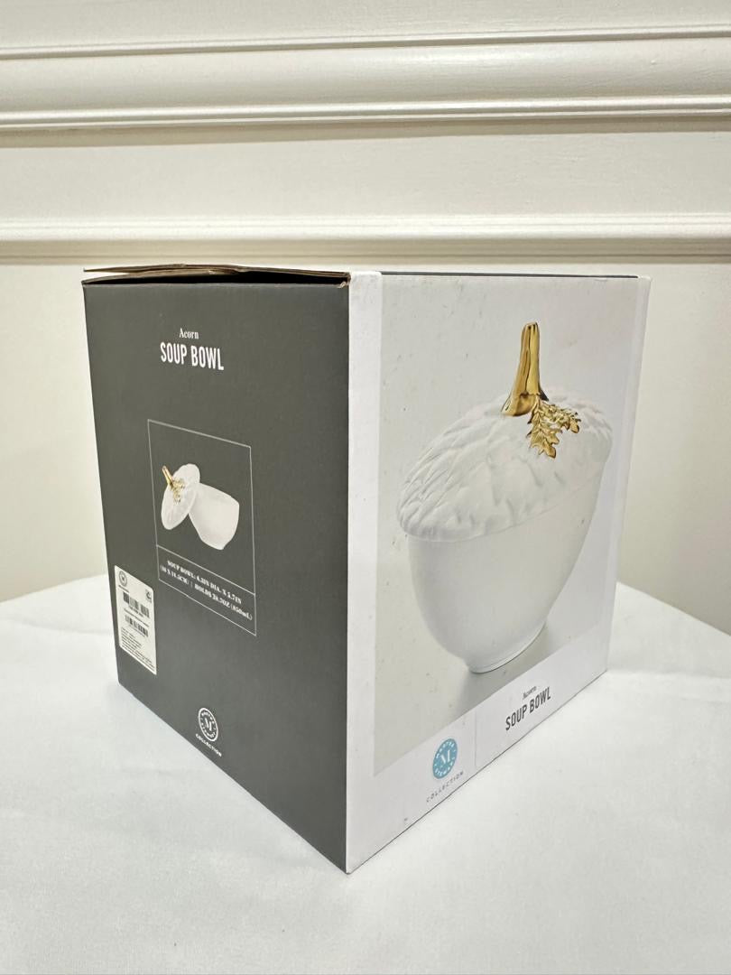 [READY STOCK MY] Martha Stewart Harvest Acorn Soup Bowl with Lid