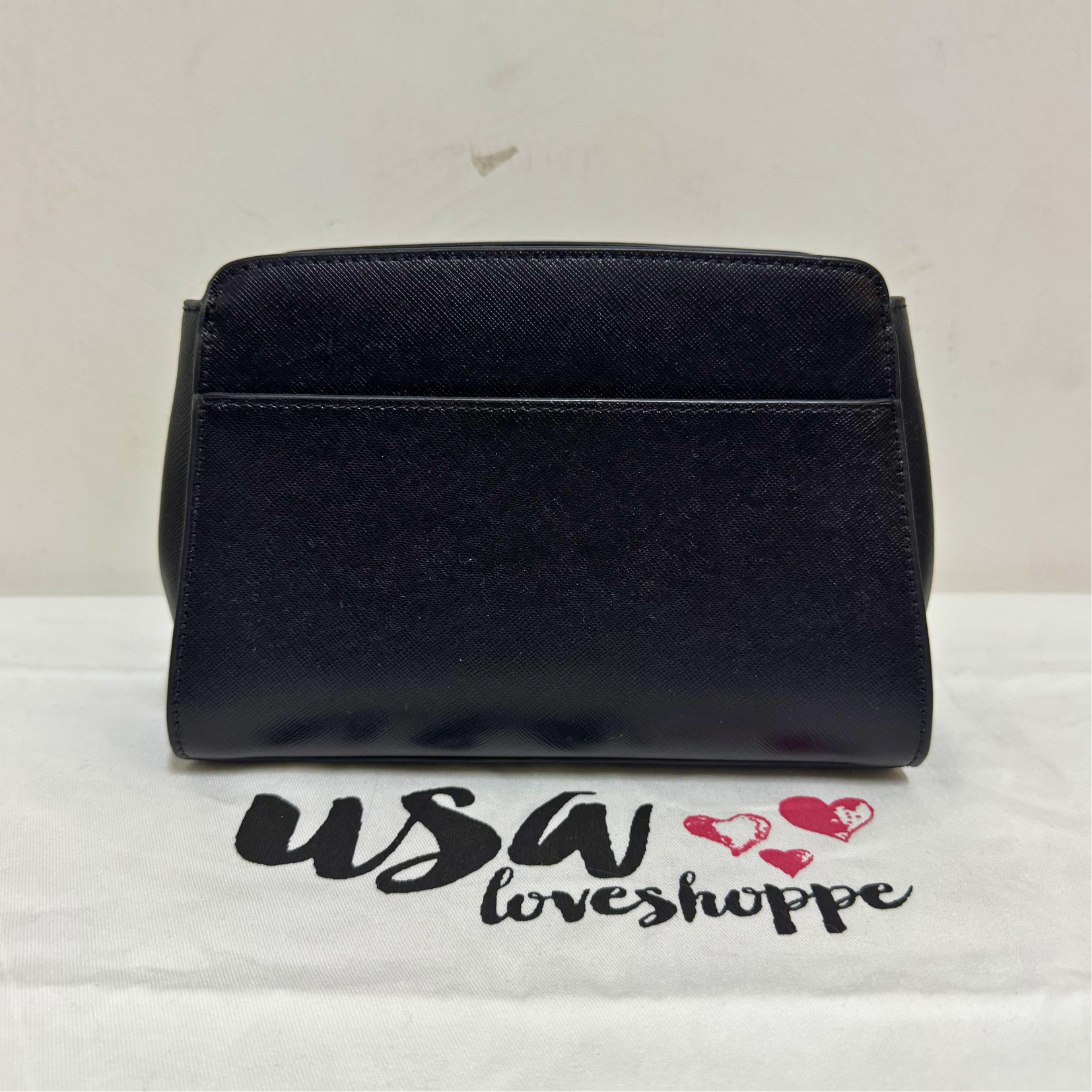 [AUCTION][READY STOCK MY] Kate Spade Madison Small Top Handle Satchel in Black (KK283)