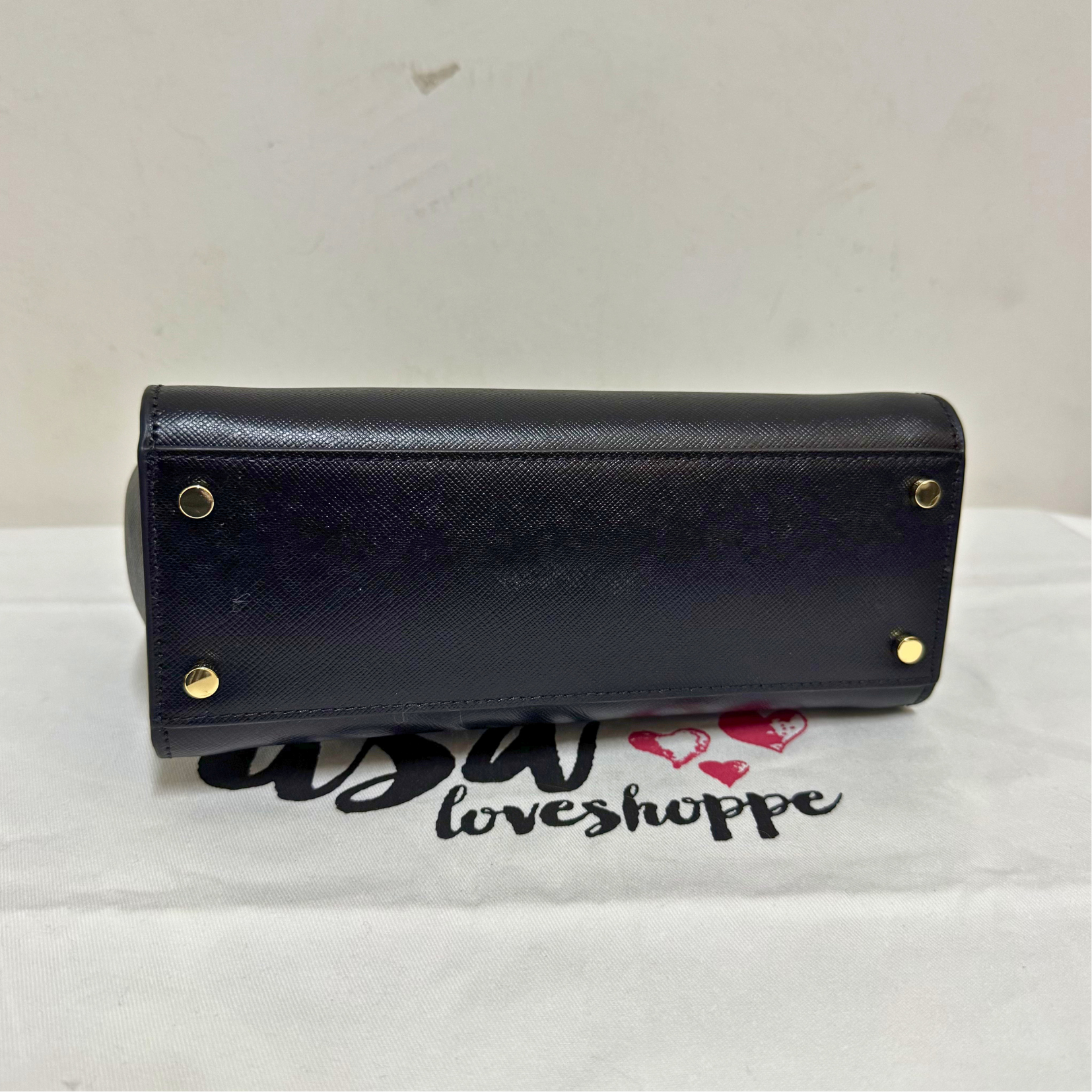 [AUCTION][READY STOCK MY] Kate Spade Madison Small Top Handle Satchel in Black (KK283)