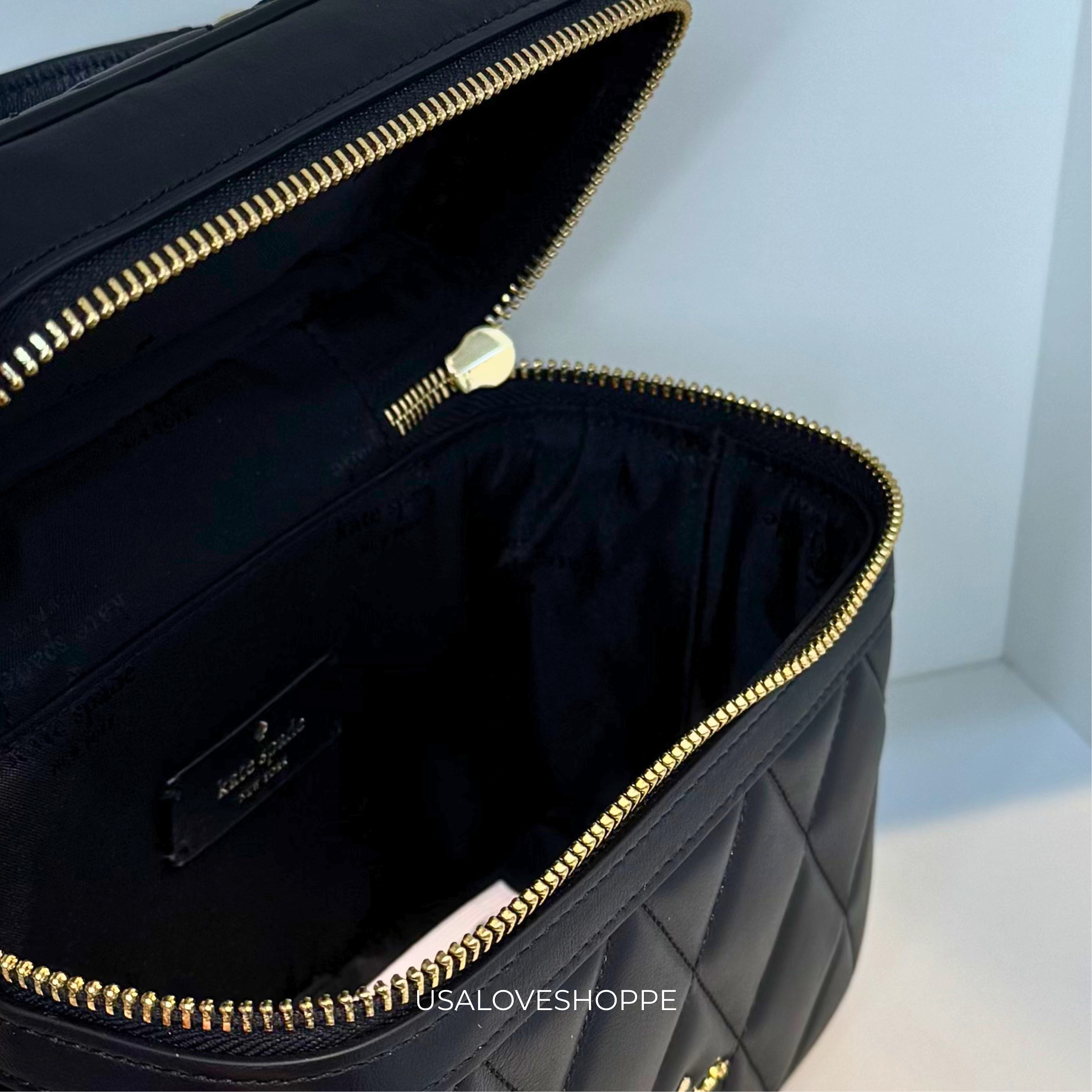 [WEB EXCLUSIVE][READY STOCK MY] Kate Spade Carey Trunk Crossbody in Black (KK581)