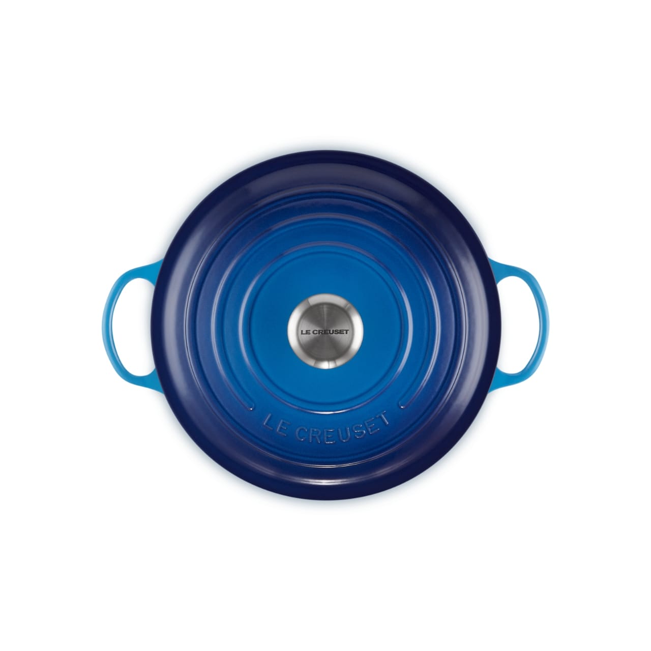 [READY STOCK MY] Le Creuset signature sauteuse oven 4.5 qt Lapis
