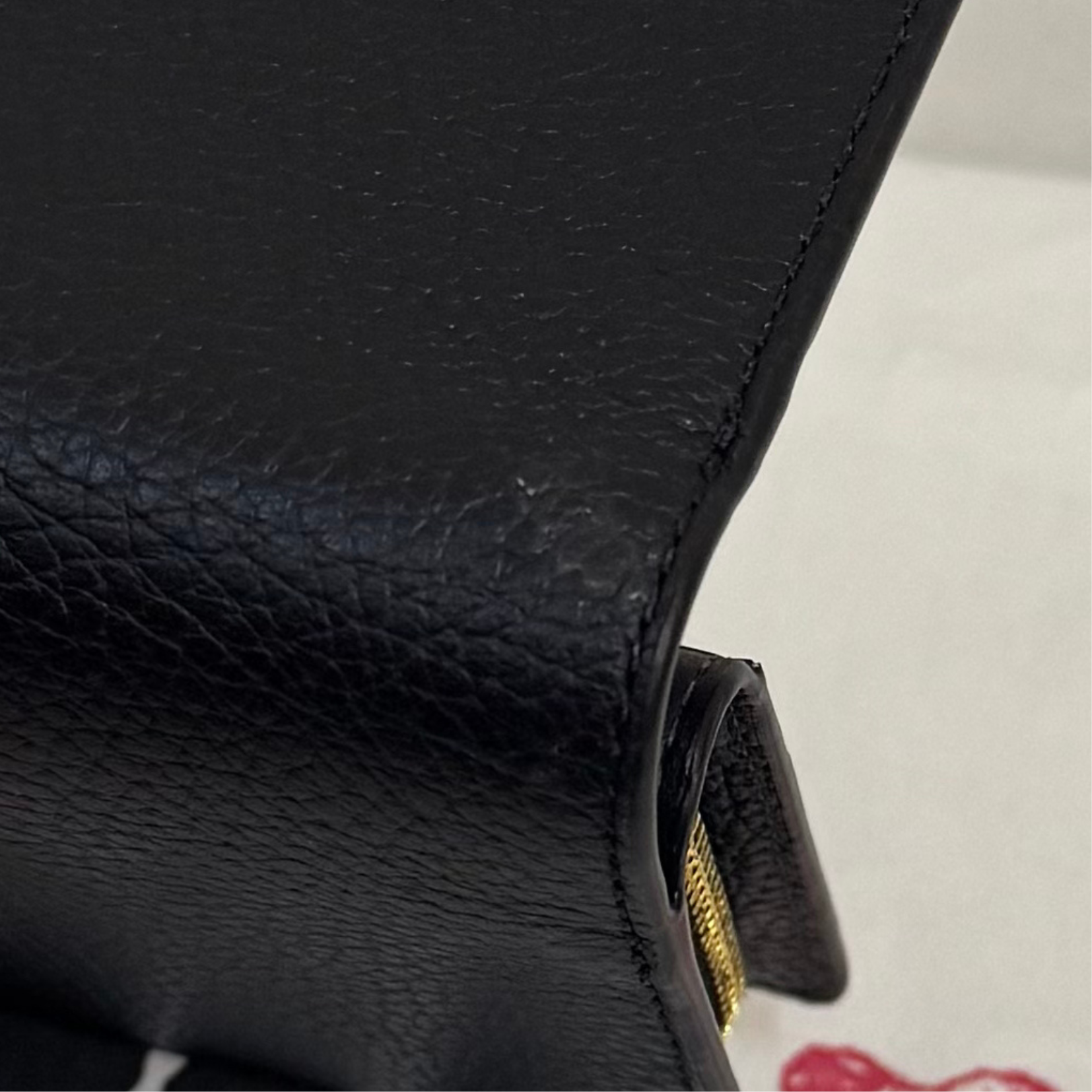 [AUCTION][READY STOCK MY] COACH Pebbled Leather Snap Wallet Black (C2862)