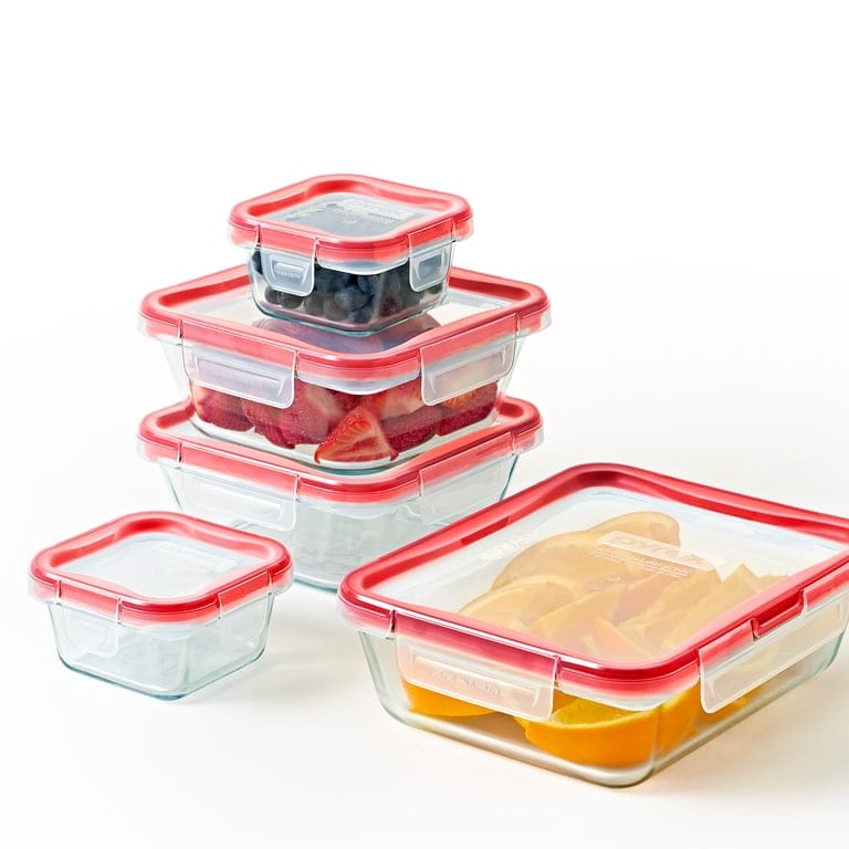 [READY STOCK MY] PYREX FRESHLOCK 10 PCS GLASS STORAGE SET