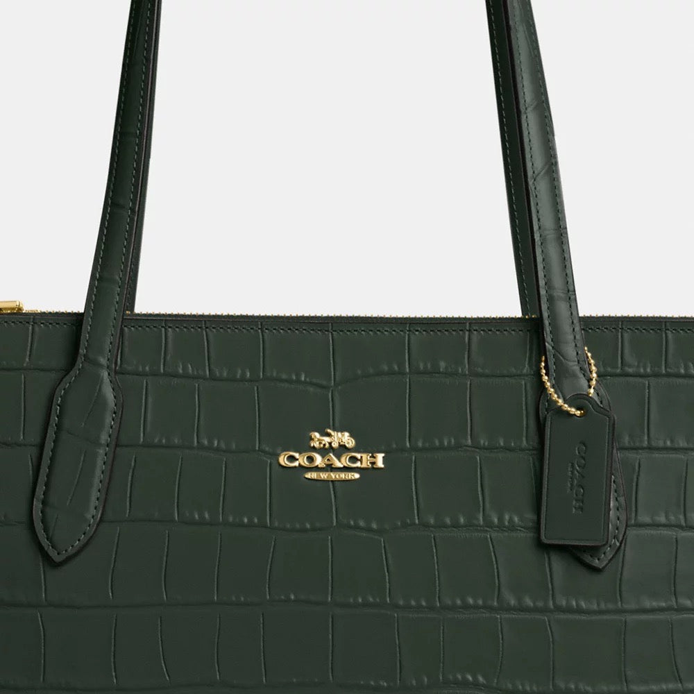 COACH Nina Tote in Amazon Green (CL654)