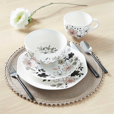 Baum Essex Barb 16 pc Dinnerware Set