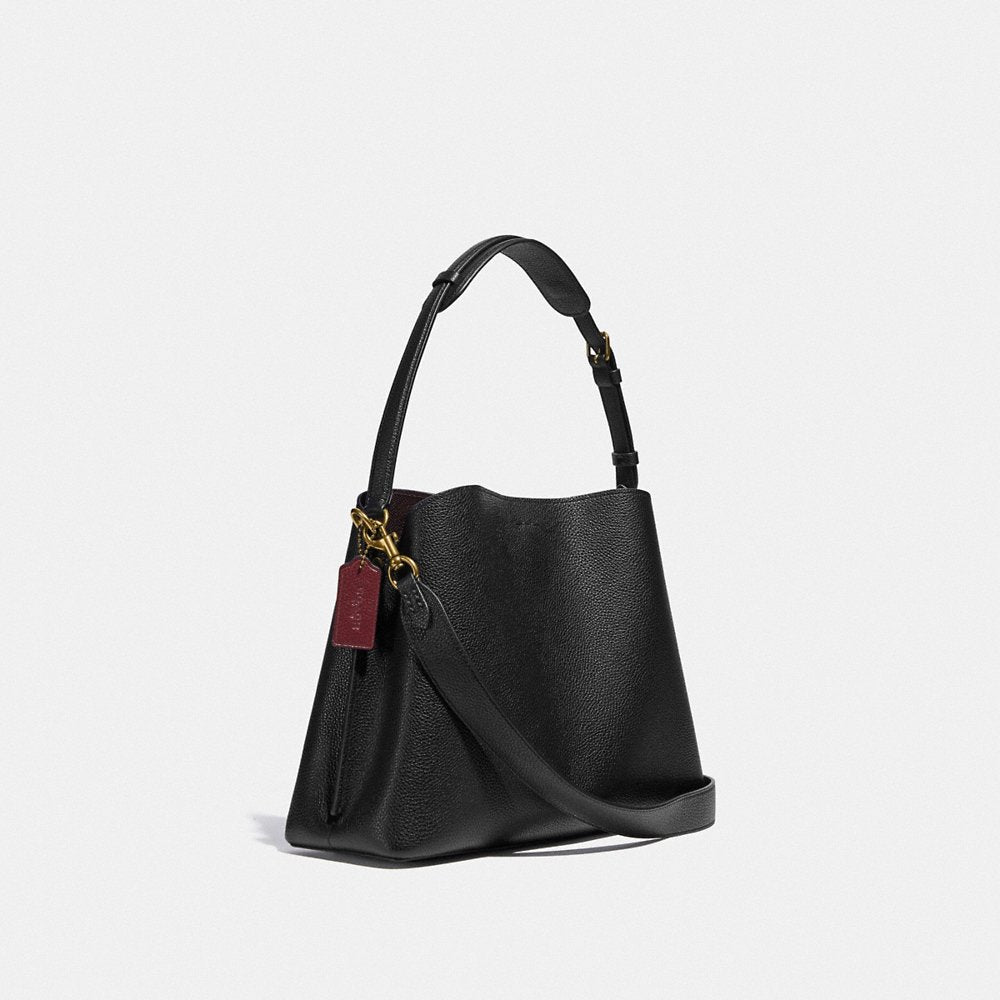 COACH Willow Shoulder Bag in Black (C2621)