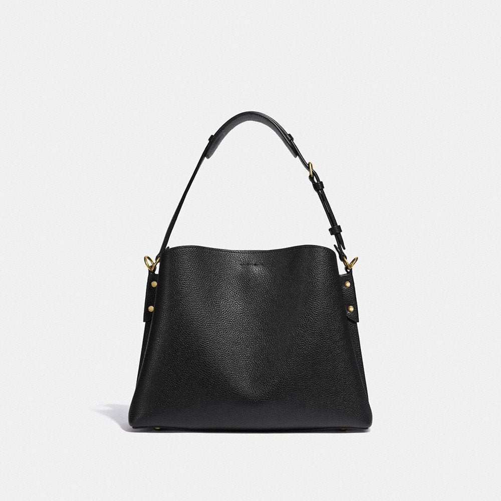 COACH Willow Shoulder Bag in Black (C2621)