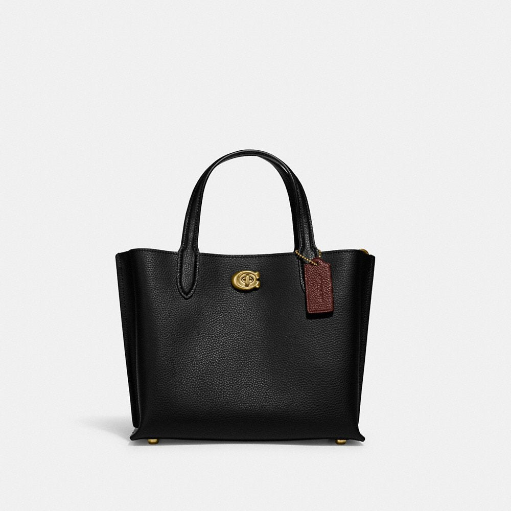 C0ACH Willow Tote 24 in Black (C8869)