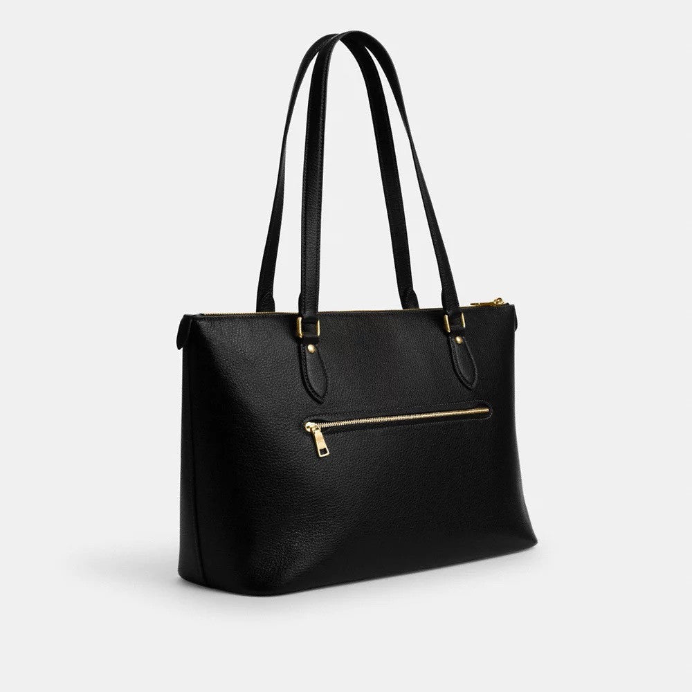 [INCOMING ETA END MARCH 2024] Coach Gallery Tote With Coach Heritage in Black (CM086)