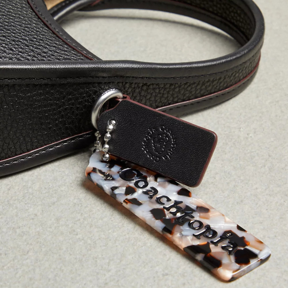 Coach black crossbody clearance strap