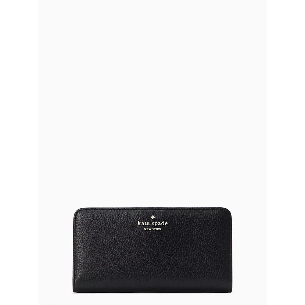 KS Dumpling Large Slim Bifold Wallet in Black (KA575)