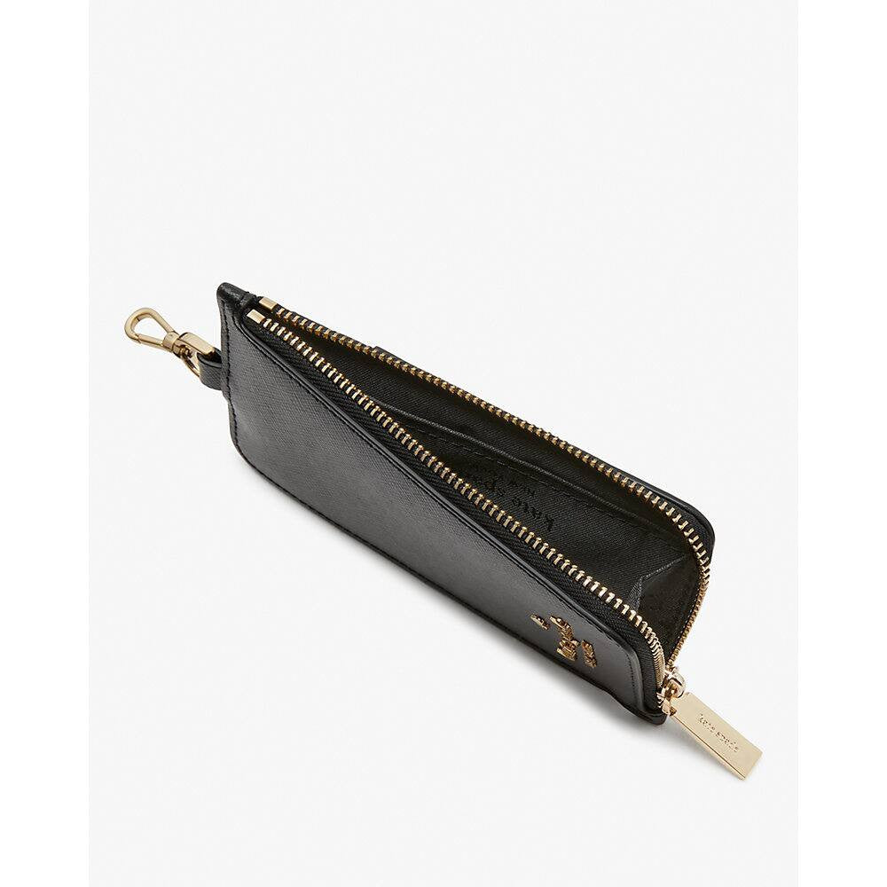 Kate Spade Madison Card Case Lanyard in Black (KC573)