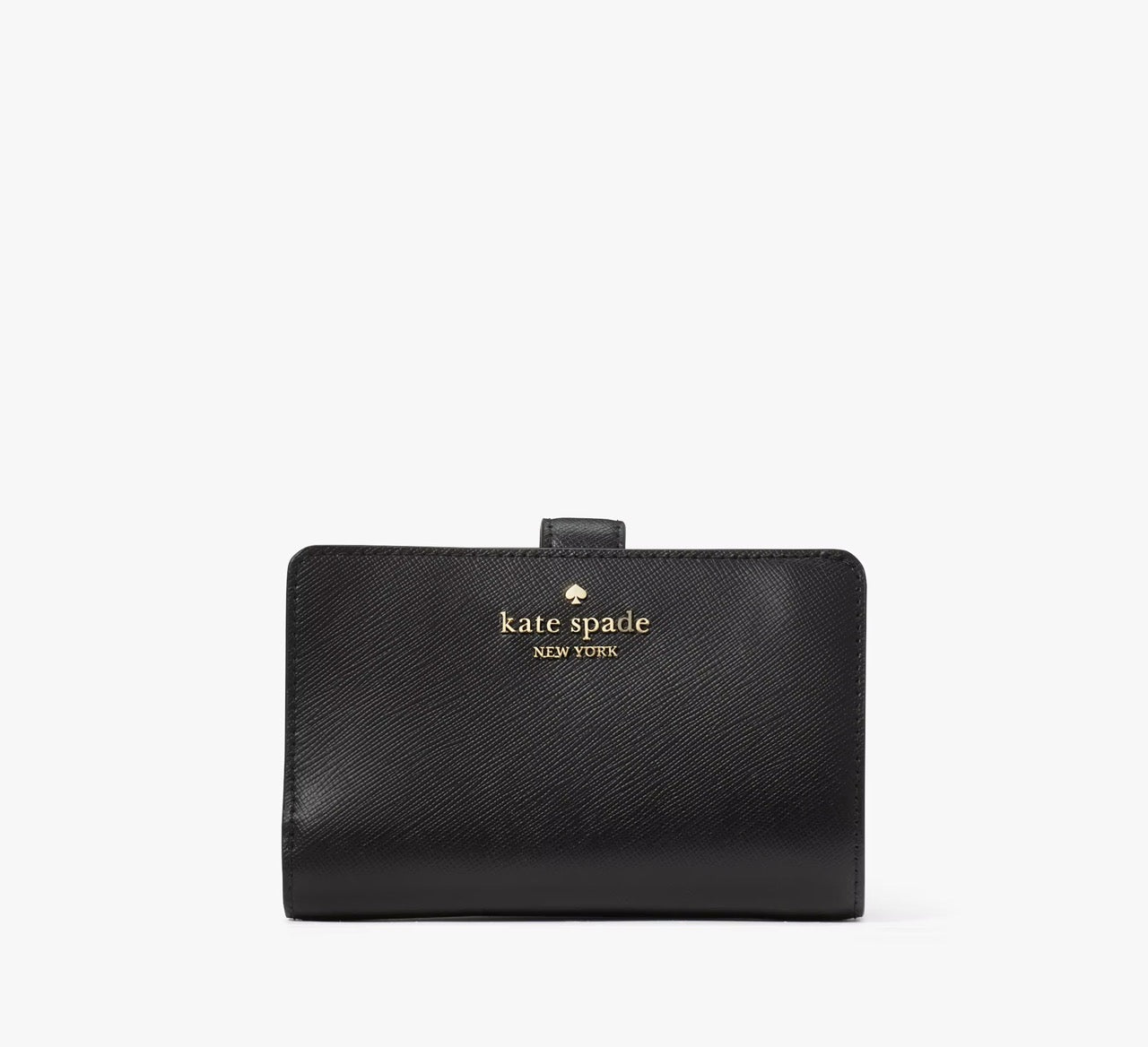 [INCOMING ETA END MARCH 2024] Kate Spade Madison Medium Compact Bifold Wallet in Black (KC580)