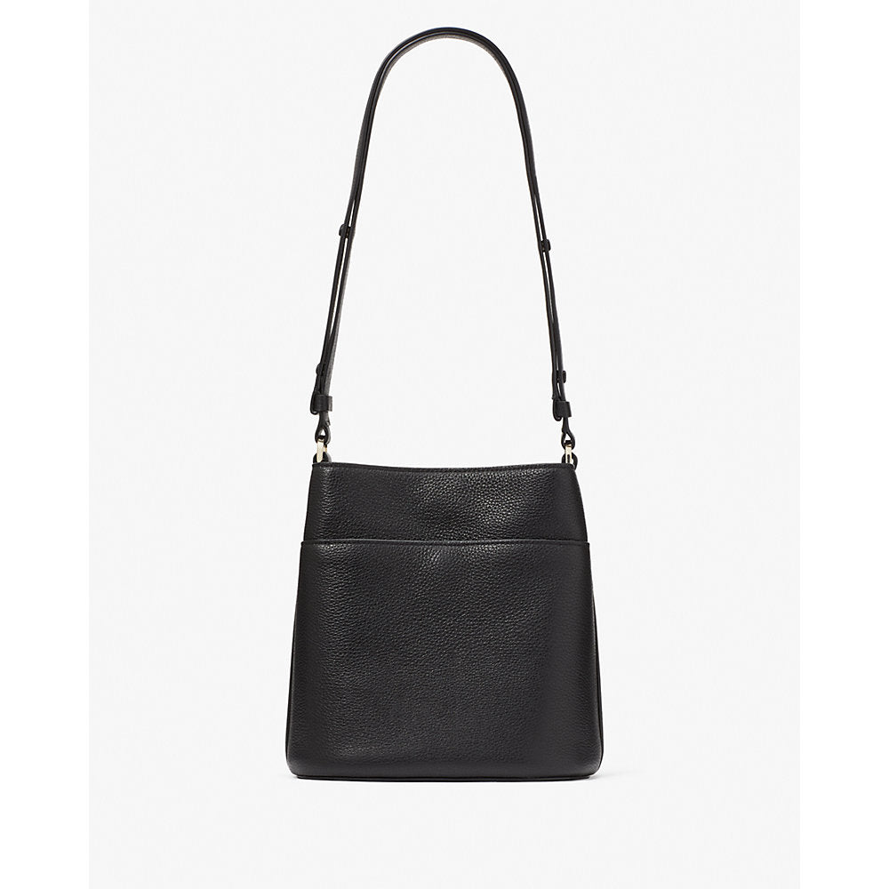 Kate Spade Black Leather Clutch Shoulder Bag Small Zipper Purse | eBay