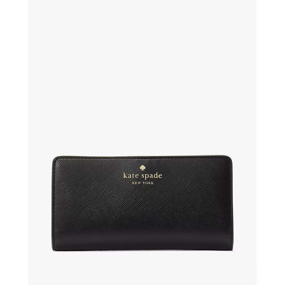 KS Schuyler Large Slim Bifold Wallet in Black (KE813)