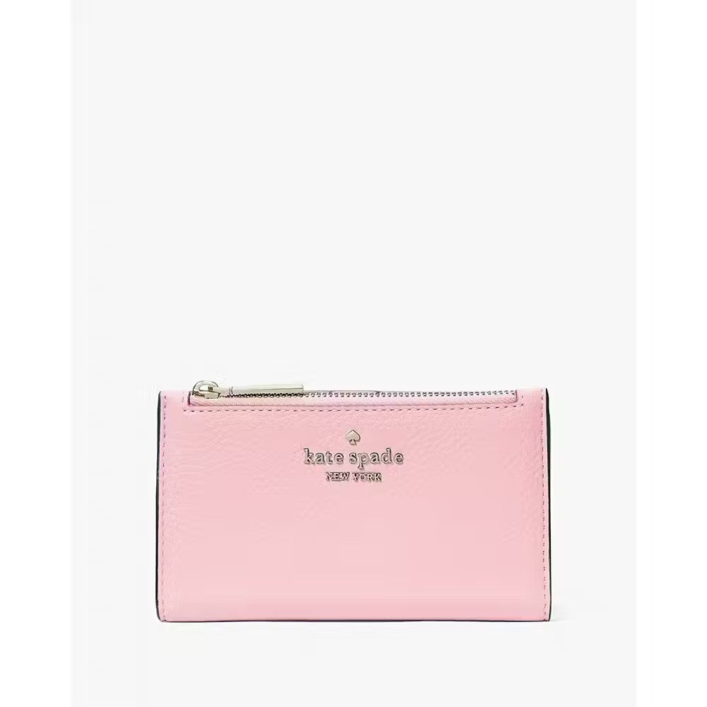 KS Leila Small Slim Bifold Wallet in Bright Carnation (WLR00395)