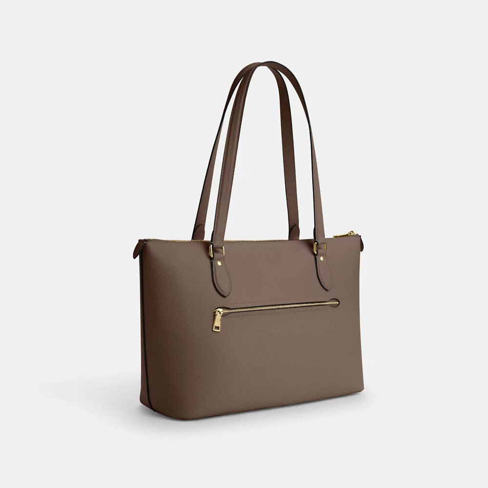 [INCOMING ETA 30 DAYS] COACH Gallery Tote Bag In Dark Stone (CV402)