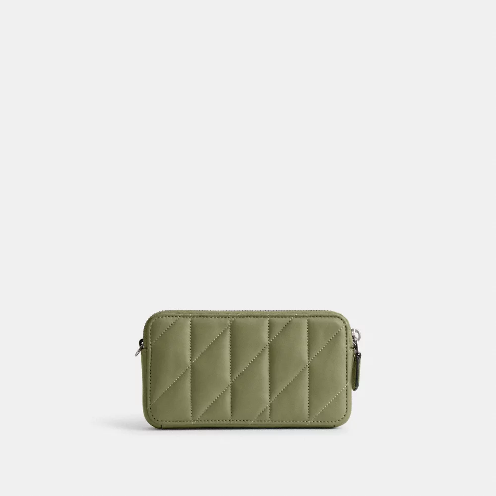 COACH Kira Crossbody Bag With Pillow Quilting in Moss (CM531)