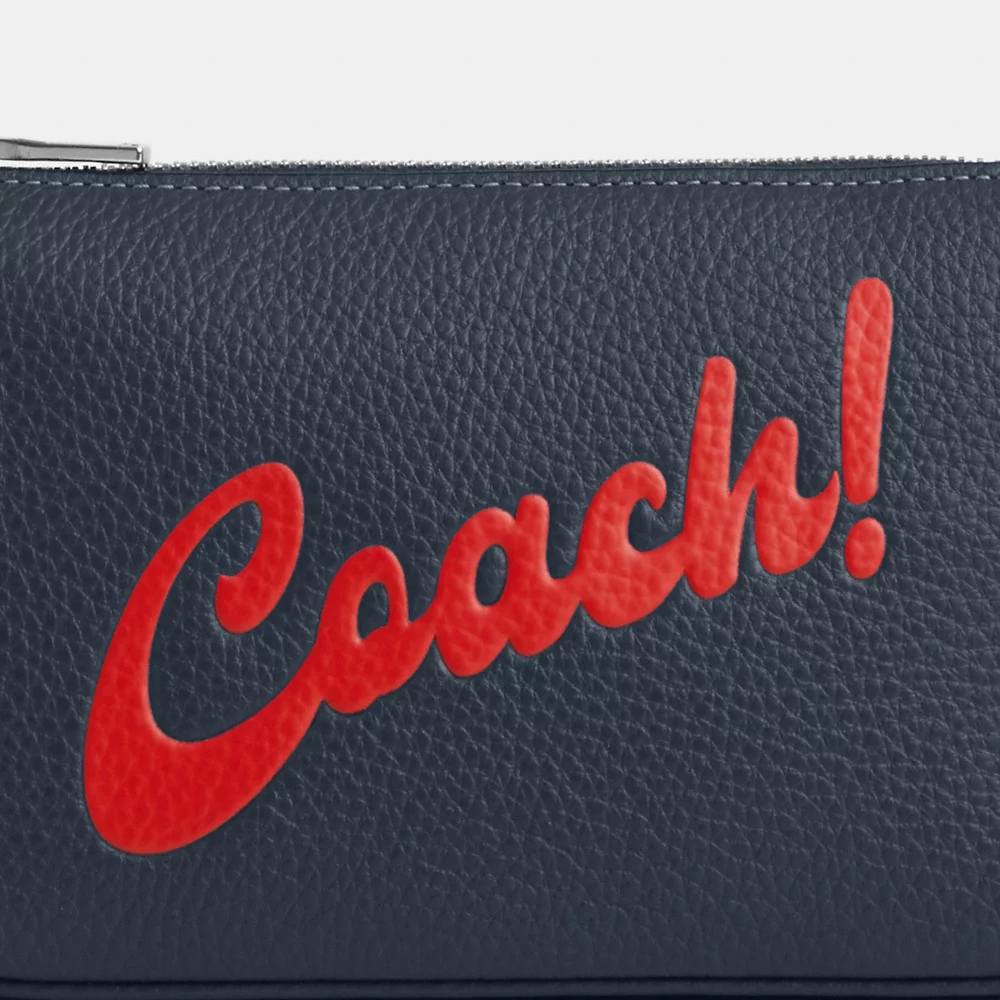 COACH Nolita 19 With Coach Graphic In Denim (CU250)