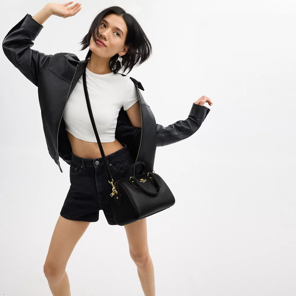 [READY STOCK MY] COACH Rowan Satchel in Black (CH282)