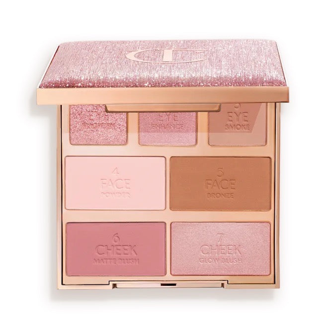 [ULSBC][READY STOCK MY] CHARLOTTE TILBURRY HOLLYWOOD INSTANT LOOK IN A PALETTE PRETTY, GLOWING BEAUTY