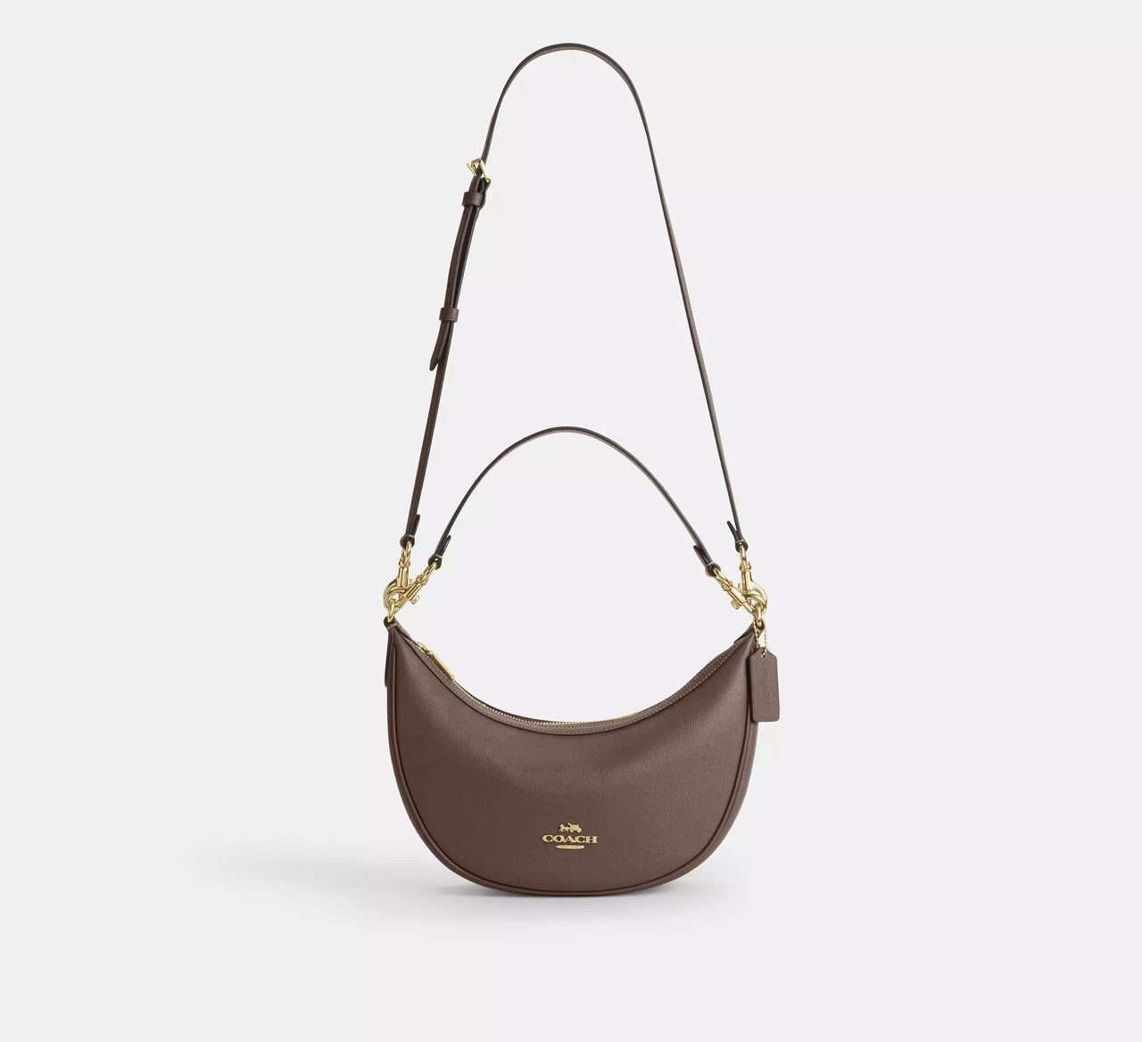 [INCOMING ETA 30 DAYS] COACH Aria Shoulder Bag in Dark Stone (CCL28)