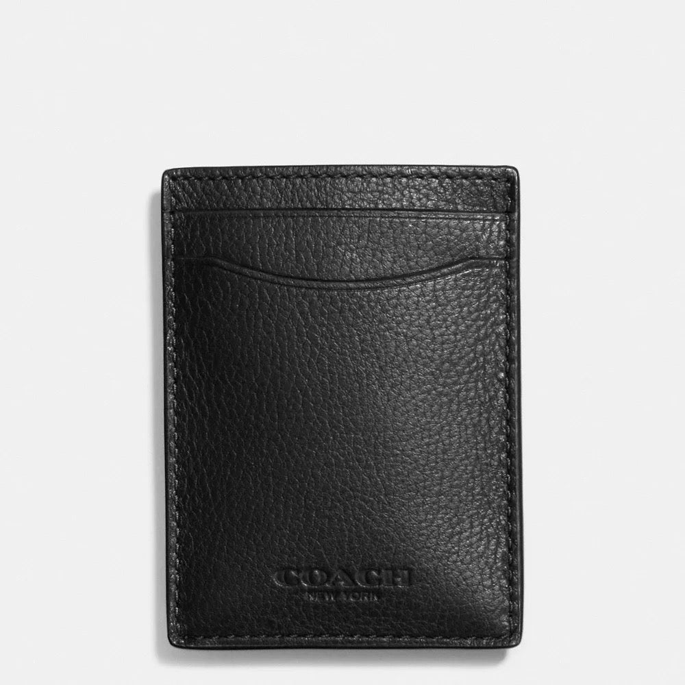 [INCOMING ETA 30 DAYS] COACH Men Boxed 3 In 1 Card Case Gift Set in Black (75479)