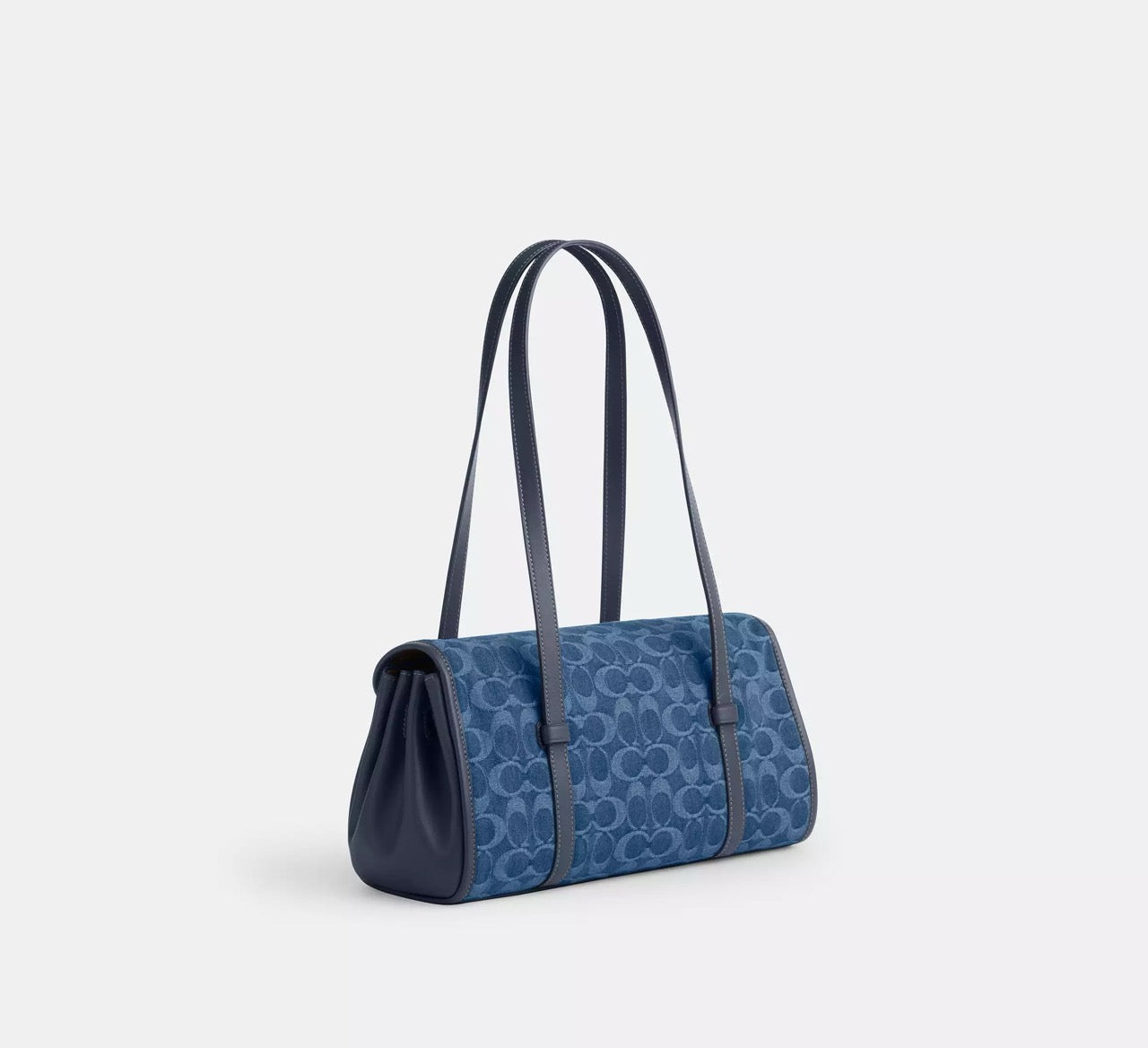 [INCOMING ETA 30 DAYS] COACH Bridget Flap Shoulder Bag In Signature Denim in Indigo (CDE94)