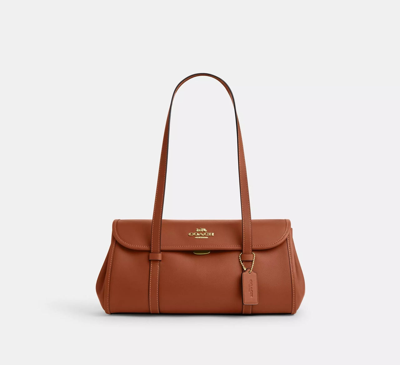 [INCOMING ETA 30 DAYS] COACH Bridget Flap Shoulder Bag in Tan (CDB05)