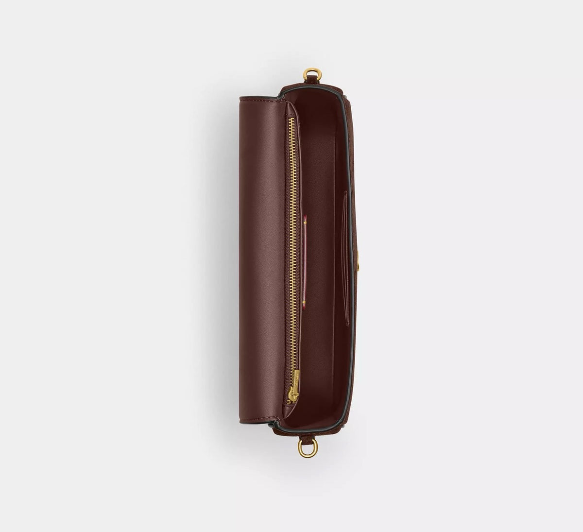 [WEB EXCLUSIVE][INCOMING ETA 30 DAYS] COACH Brook Flap Chain Bag in Dark Chocolate (CCD07)