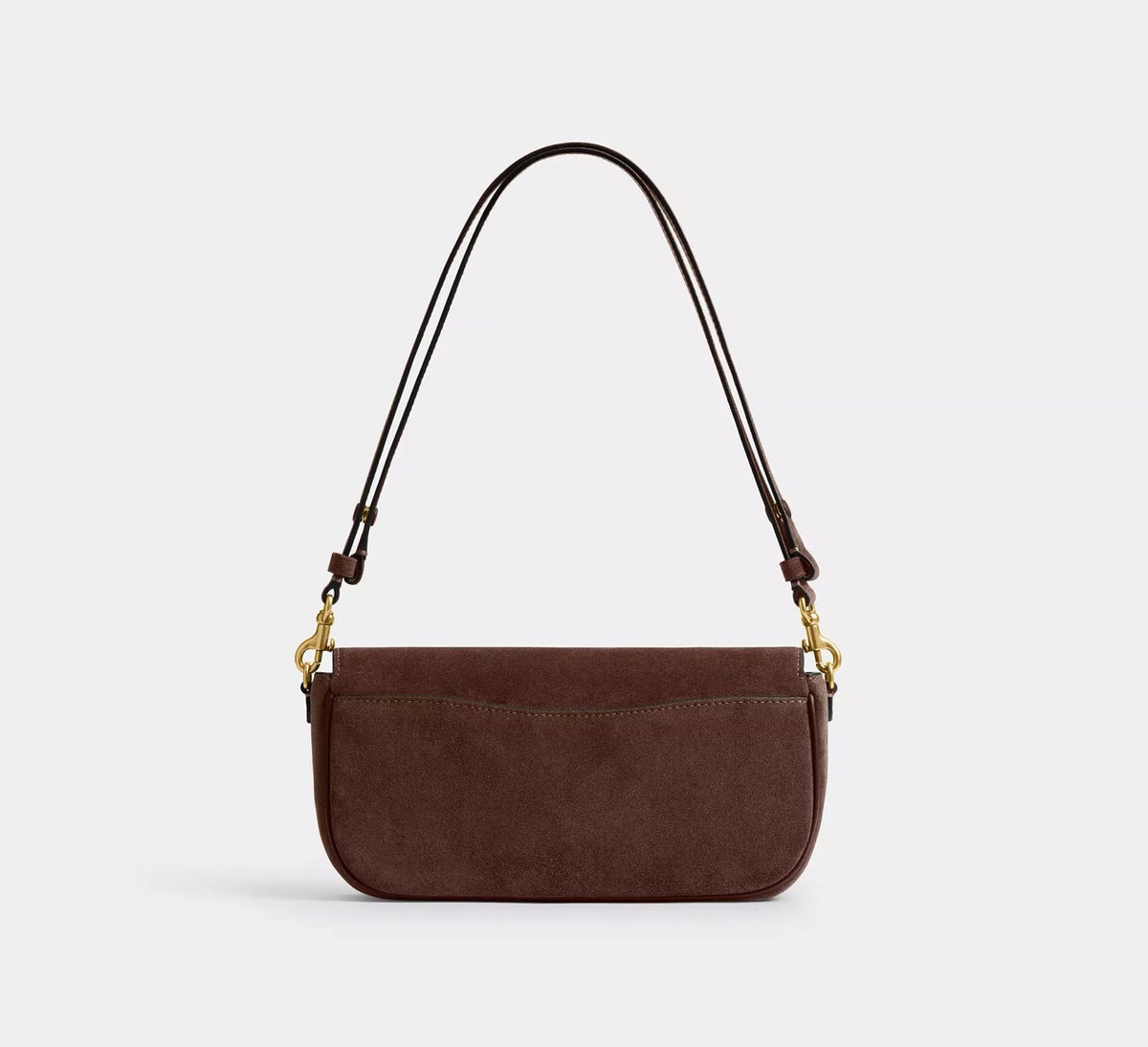 [WEB EXCLUSIVE][INCOMING ETA 30 DAYS] COACH Brook Flap Chain Bag in Dark Chocolate (CCD07)