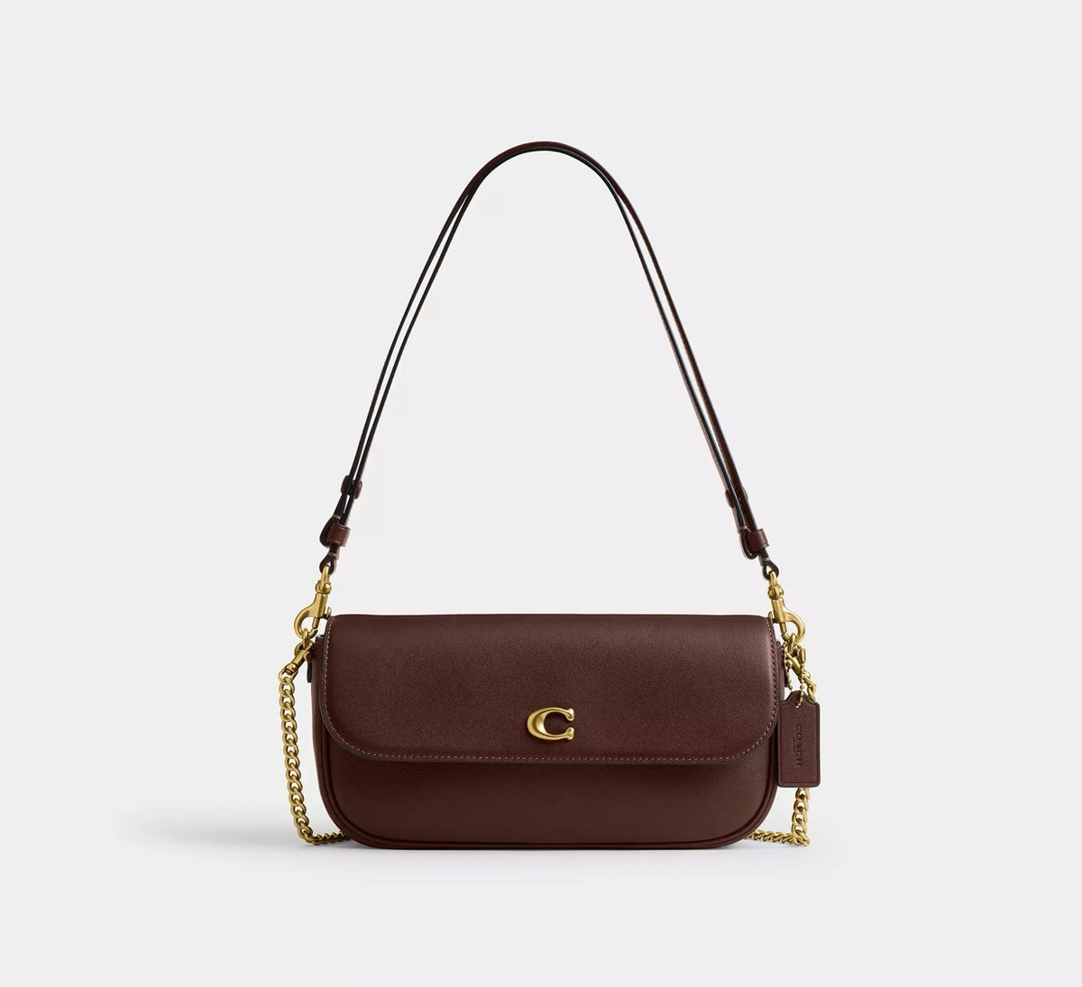[WEB EXCLUSIVE][INCOMING ETA 30 DAYS] COACH Brook Flap Chain Bag in Maple (CAN90)