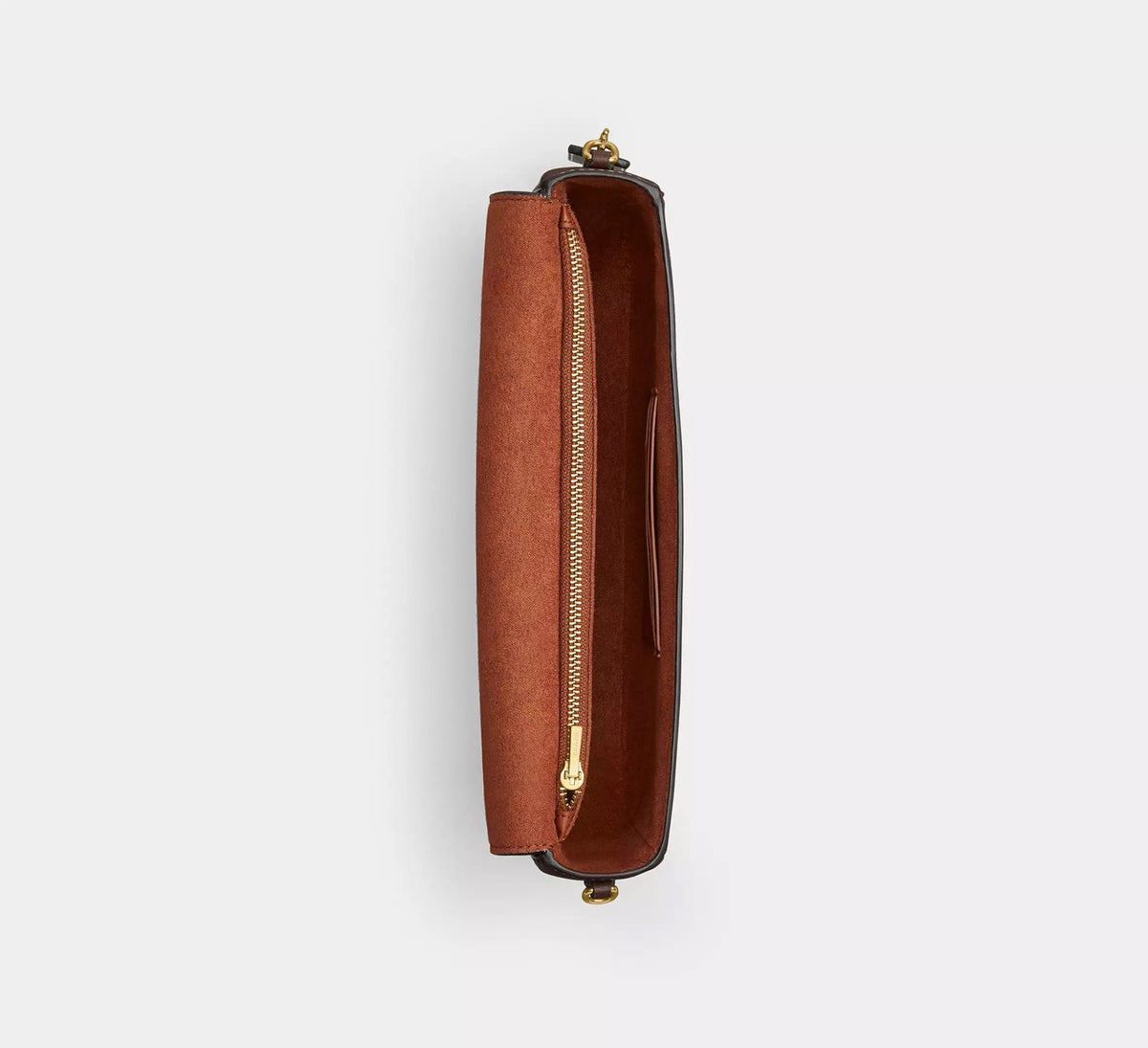 [WEB EXCLUSIVE][INCOMING ETA 30 DAYS] COACH Brook Flap Chain Bag in Maple (CAN90)