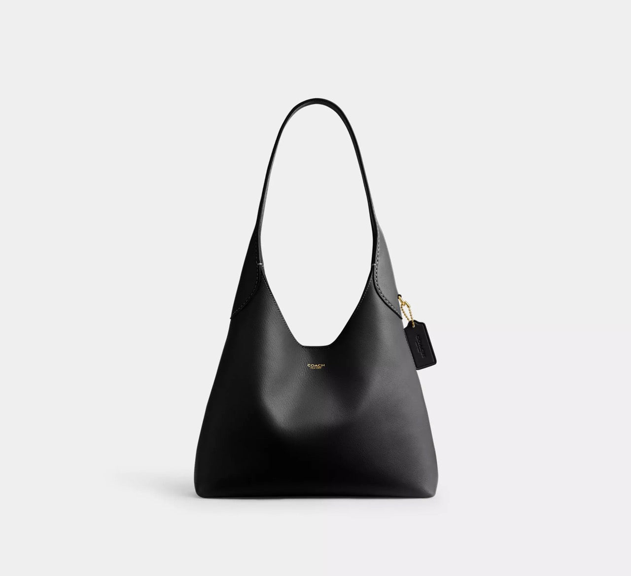 [READY STOCK MY] COACH Brooklyn Shoulder Bag 28 in Black (CU068)
