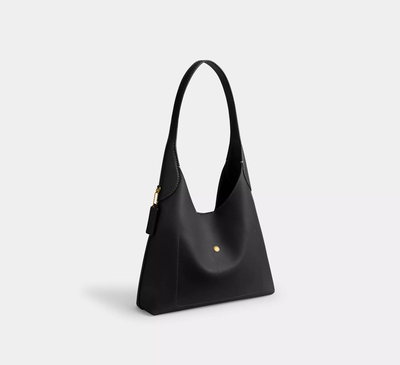 [READY STOCK MY] COACH Brooklyn Shoulder Bag 28 in Black (CU068)