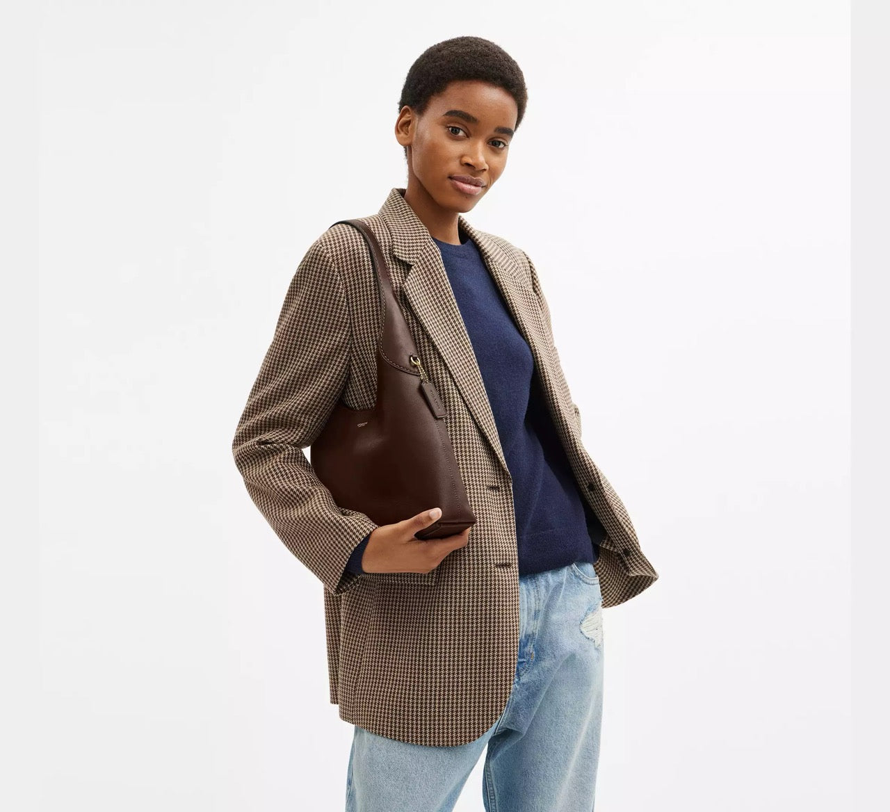 [INCOMING ETA 30 DAYS] COACH Brooklyn Shoulder Bag 28 in Maple (CU068)