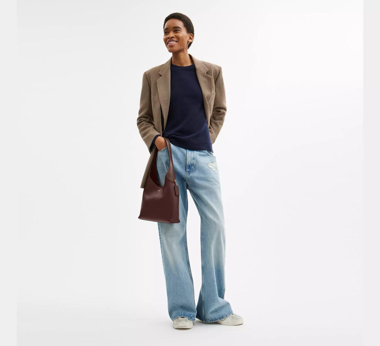 [INCOMING ETA 30 DAYS] COACH Brooklyn Shoulder Bag 28 Maple (CU068)