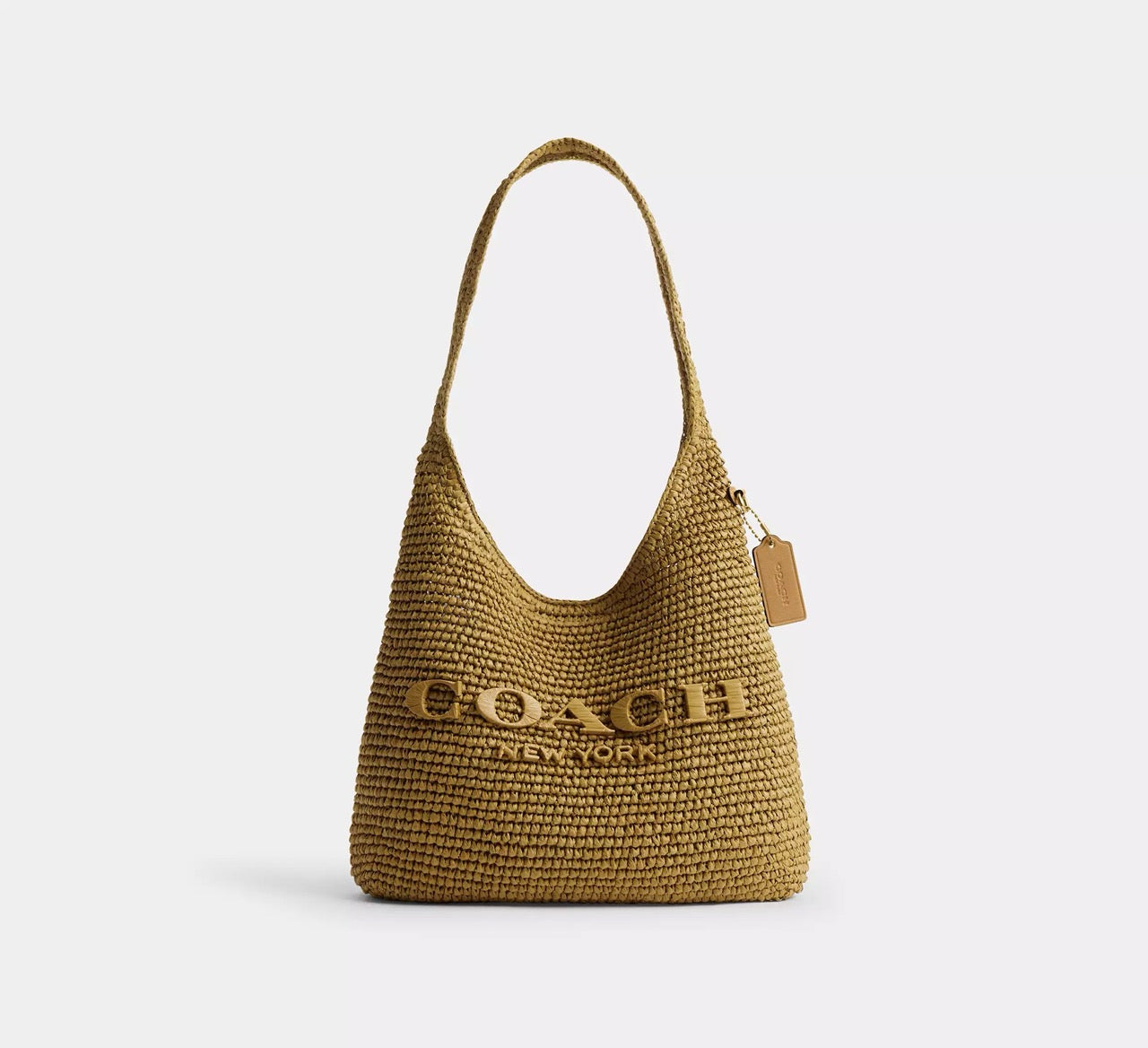 [WEB EXCLUSIVE][INCOMING ETA 30 DAYS] COACH Brooklyn Shoulder Bag 28 in Muted Olive (CDU75)