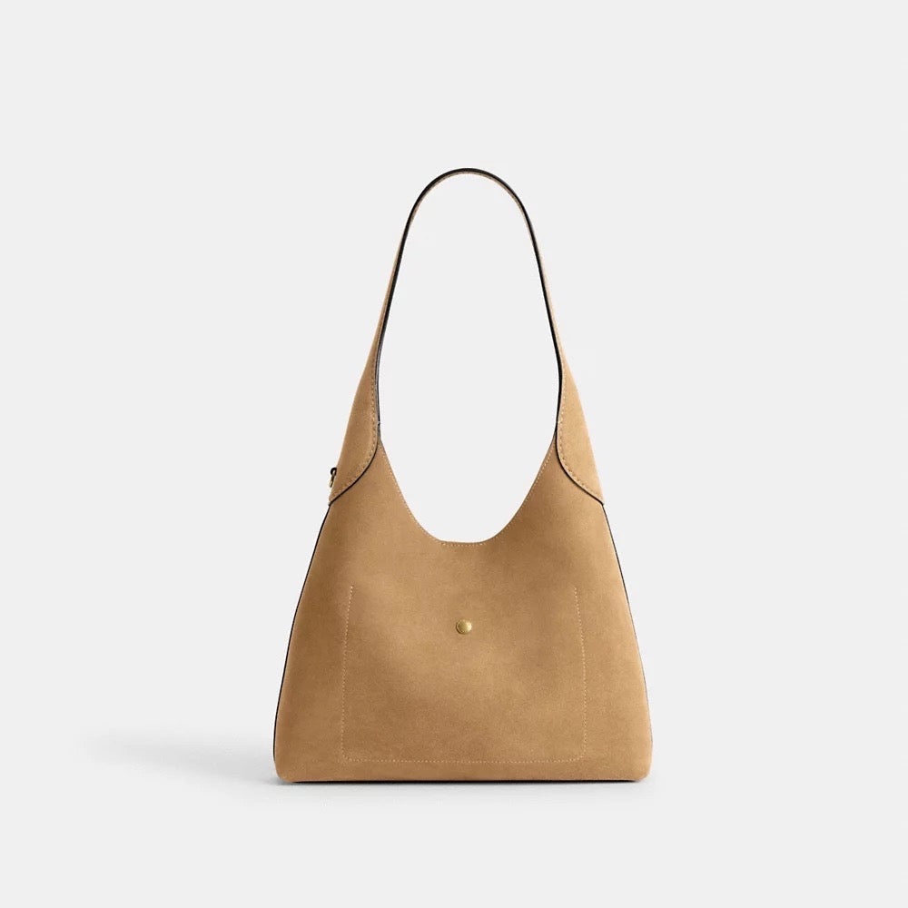 [INCOMING ETA 30 DAYS] COACH Brooklyn Shoulder Bag 28 in Sand (CW637)