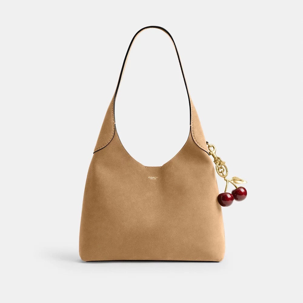 [INCOMING ETA 30 DAYS] COACH Brooklyn Shoulder Bag 28 in Sand (CW637)