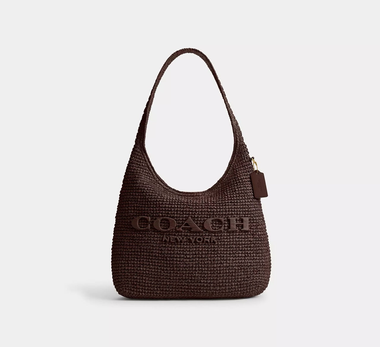 [WEB EXCLUSIVE][INCOMING ETA 30 DAYS] COACH Brooklyn Shoulder Bag 34 in Maple (CDZ38)