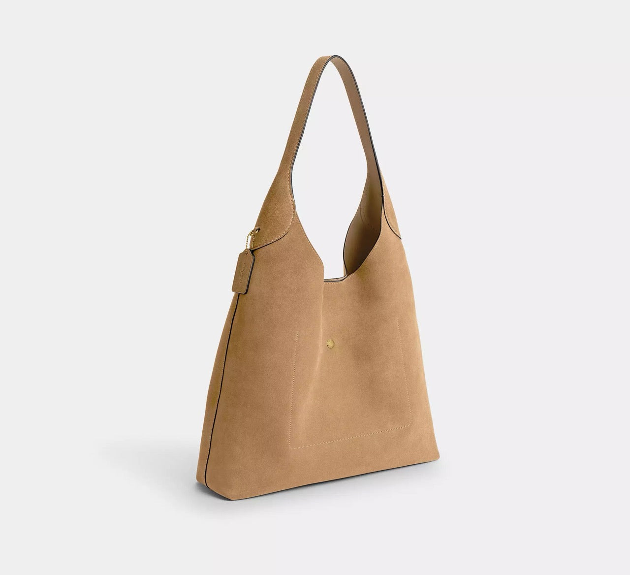 [READY STOCK MY] COACH Brooklyn Shoulder Bag 39 in Sand (CW636)