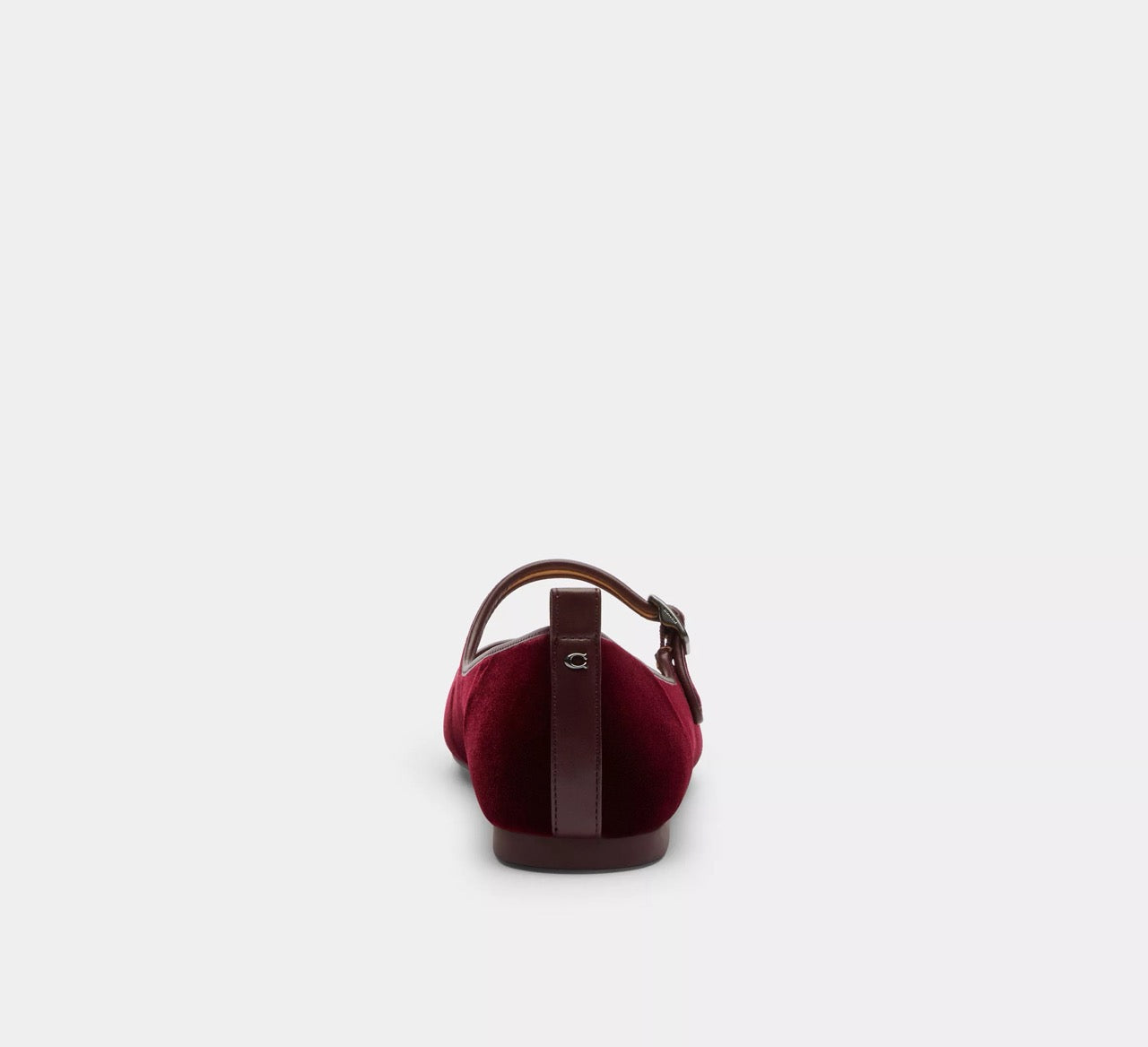 [INCOMING ETA 30 DAYS] COACH C Rivet Mary Jane in Burgundy/Merlot (FK)(CCG46)