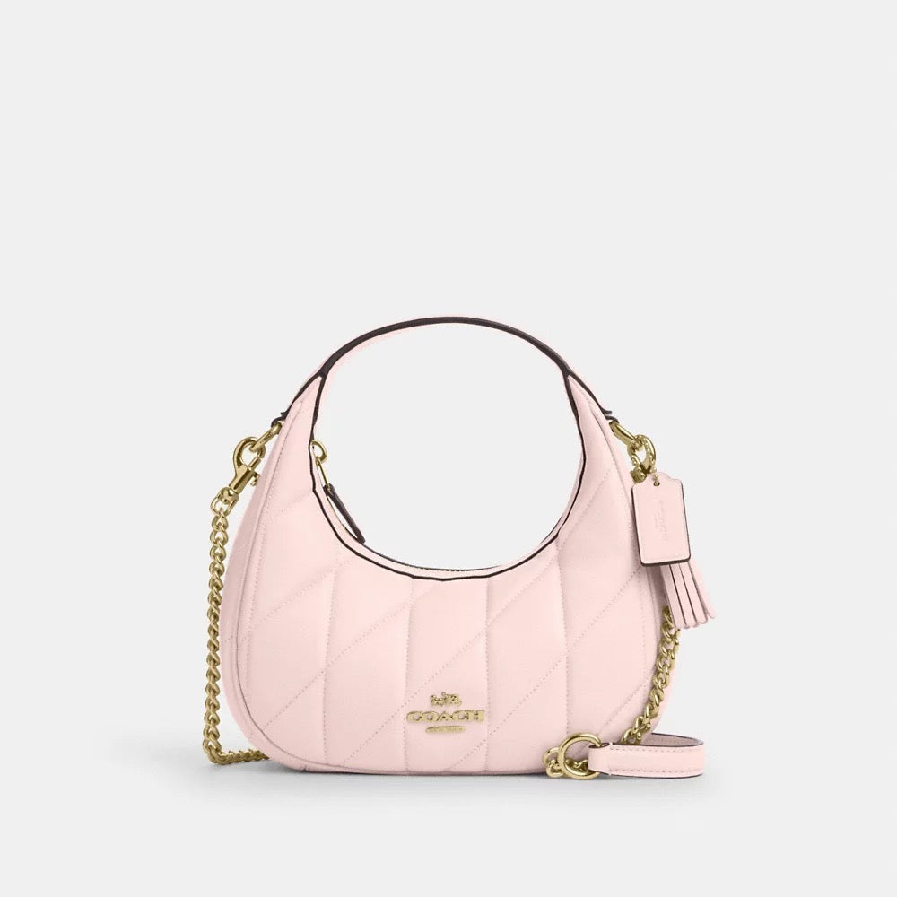 [INCOMING ETA 30 DAYS] COACH Carmen Mini Crossbody Bag With Quilting in Blush (CY710)